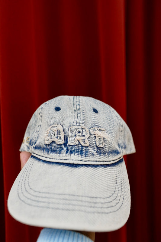 ART denim hat